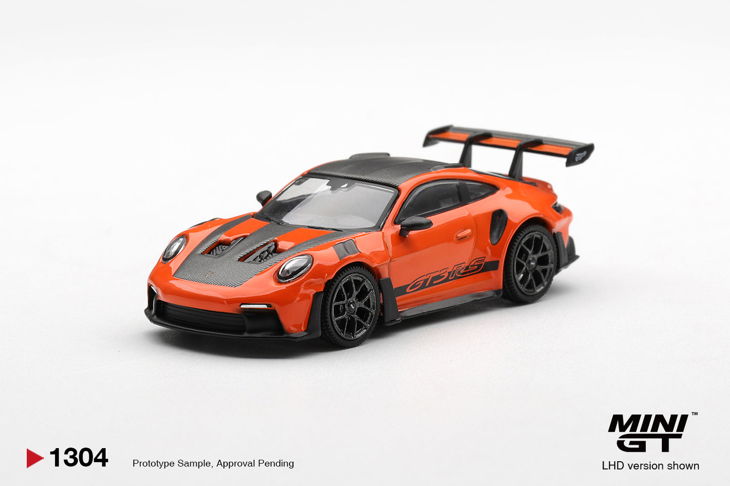 [Pre-Order] Mini GT Porsche 911 (992) GT3 RS Weissach Package Gulf Orange MGT01304 1/64 Diecast