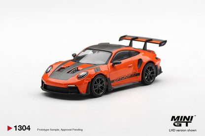 [Pre-Order] Mini GT Porsche 911 (992) GT3 RS Weissach Package Gulf Orange MGT01304 1/64 Diecast
