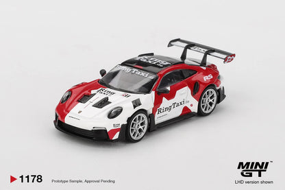[Pre-Order] Mini GT Porsche 911(992) GT3 RS Weissach RingTaxi MGT01178 1/64 Diecast