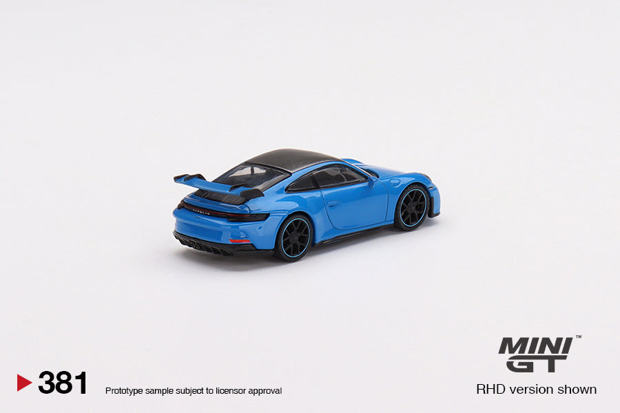 Mini GT Porsche 911 (992) GT3 Shark Blue MGT00381 1/64 Diecast