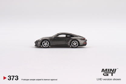 Mini GT Porsche 911 (992) GT3 Touring Agate Grey Metallic MGT00373 1/64 Diecast