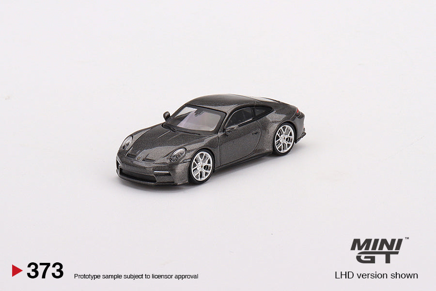 Mini GT Porsche 911 (992) GT3 Touring Agate Grey Metallic MGT00373 1/64 Diecast
