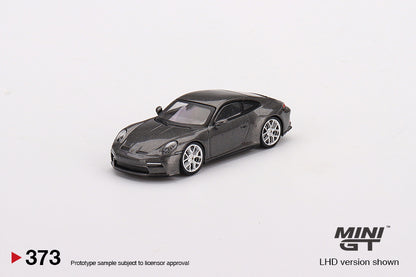 Mini GT Porsche 911 (992) GT3 Touring Agate Grey Metallic MGT00373 1/64 Diecast