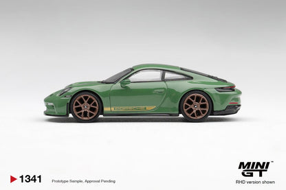 [Pre-Order] Mini GT Porsche 911 (992) GT3 Touring Auratium Green MGT01341 1/64 Diecast