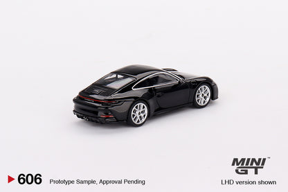 Mini GT Porsche 911 (992) GT3 Touring Black MGT00606 1/64 Die Cast