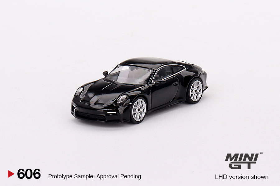 Mini GT Porsche 911 (992) GT3 Touring Black MGT00606 1/64 Die Cast