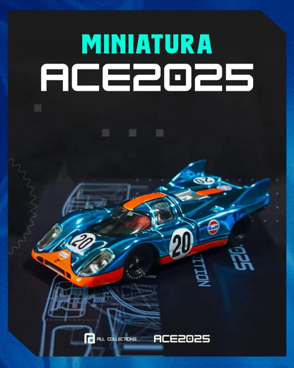 All Collections Porsche 917 Chrome Blue Ace 2025 Exclusive Edition 1/64 Diecast
