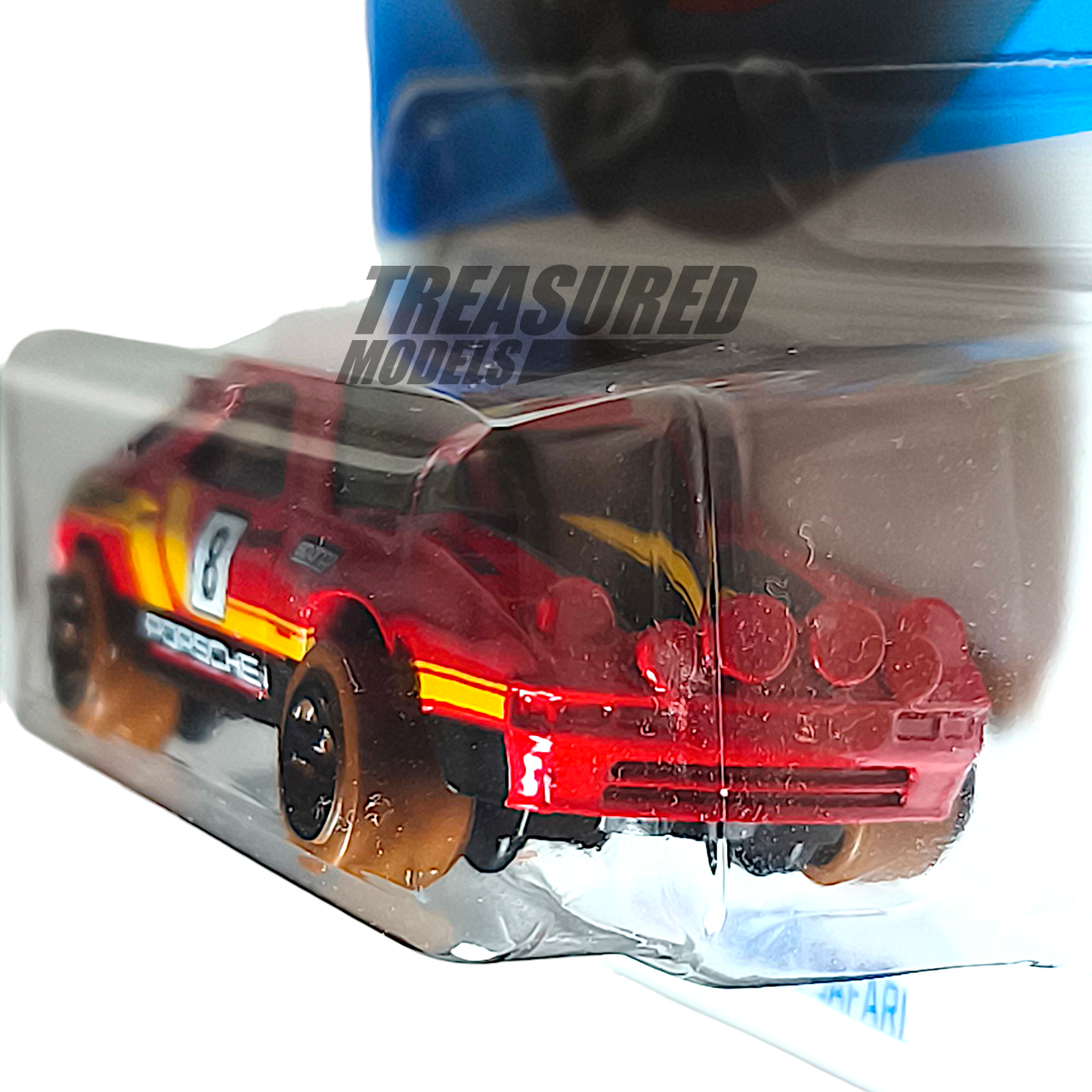 Hot Wheels Porsche 928s Safari Treasure Hunt TH Red 2024 HW Dirt 1/64 Die Cast