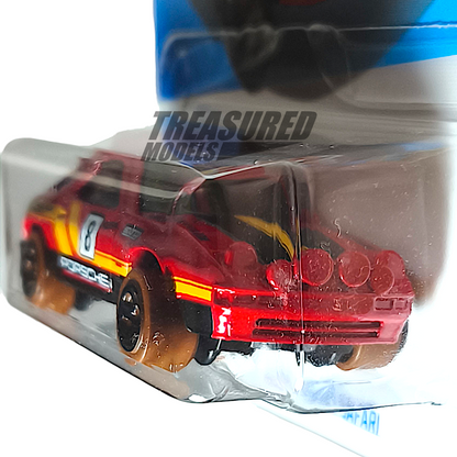 Hot Wheels Porsche 928s Safari Treasure Hunt TH Red 2024 HW Dirt 1/64 Die Cast