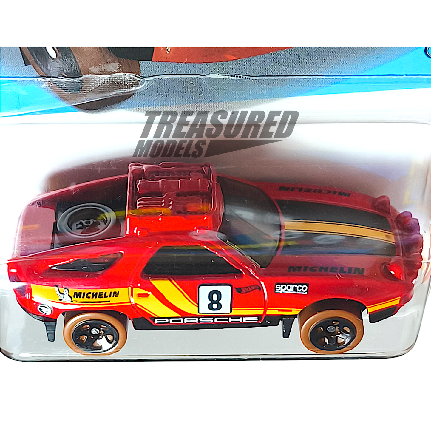 Hot Wheels Porsche 928s Safari Treasure Hunt TH Red 2024 HW Dirt 1/64 Die Cast