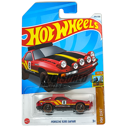 Hot Wheels Porsche 928s Safari Treasure Hunt TH Red 2024 HW Dirt 1/64 Die Cast