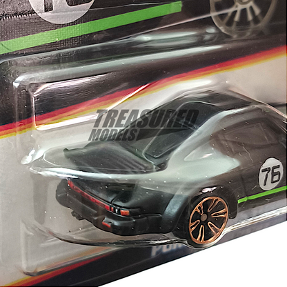 Hot Wheels Porsche 934 Turbo RSR Matte Black 2025 Silver Series Neon Speeders 1/64 Diecast