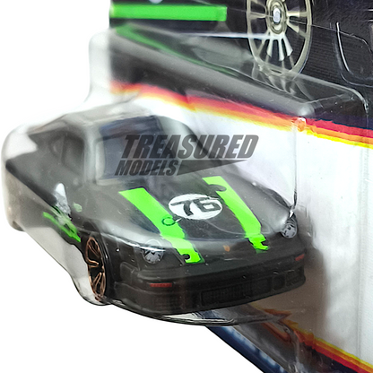 Hot Wheels Porsche 934 Turbo RSR Matte Black 2025 Silver Series Neon Speeders 1/64 Diecast