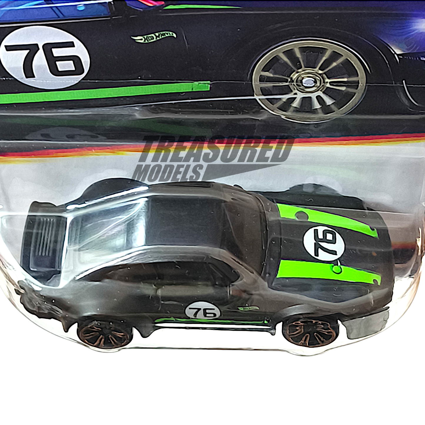 Hot Wheels Porsche 934 Turbo RSR Matte Black 2025 Silver Series Neon Speeders 1/64 Diecast