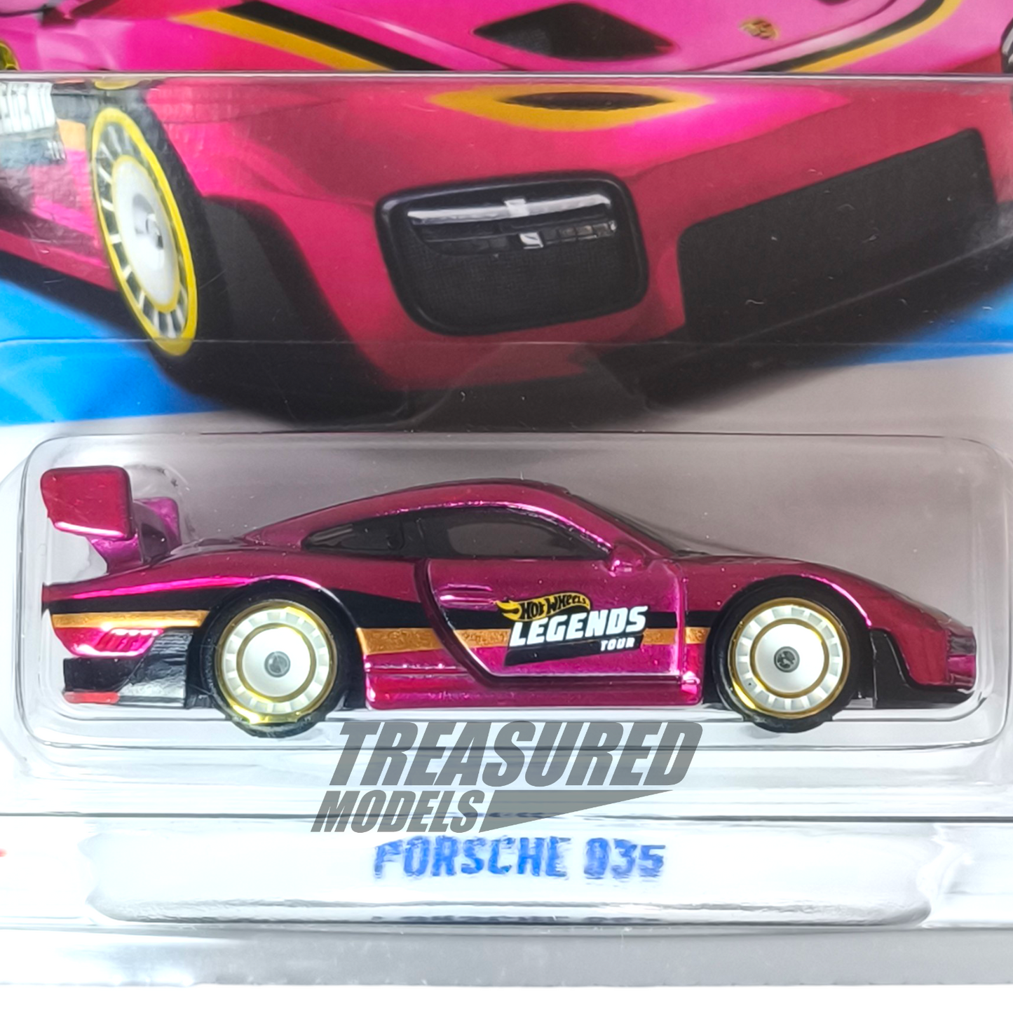 Hot Wheels Porsche 935 Spectraflame Pink 2025 Premium Legends Tour Special Edition 1/64 Die Cast