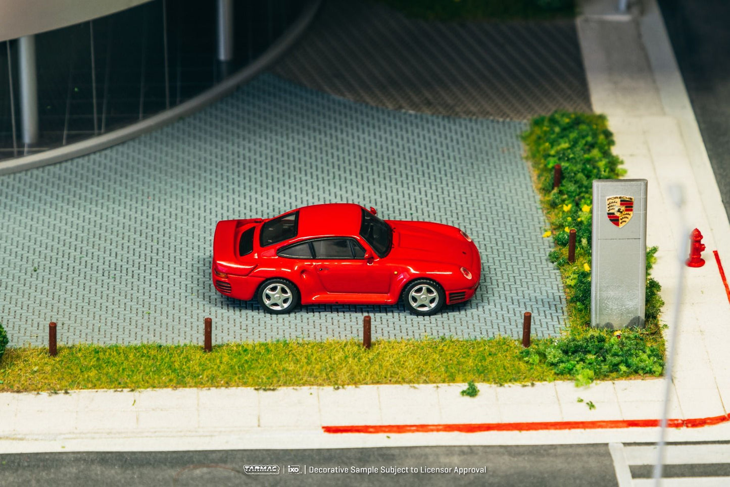 Tarmac Works Porsche 959 Red T64G-068-RE 1/64 Diecast