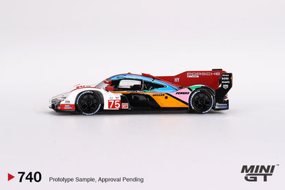 Mini GT Porsche 963 No.75 Porsche Penske Motorsport 2023 24 Hrs of Le Mans MGT00740 1/64 Die Cast