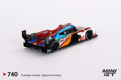 Mini GT Porsche 963 No.75 Porsche Penske Motorsport 2023 24 Hrs of Le Mans MGT00740 1/64 Die Cast