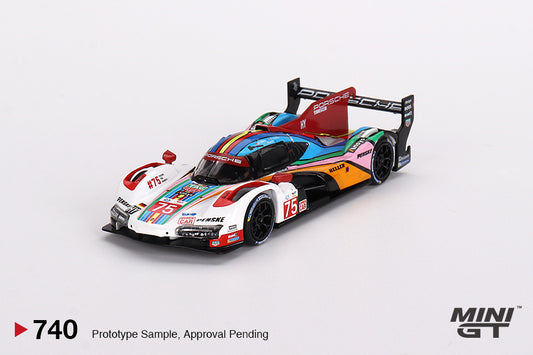 Mini GT Porsche 963 No.75 Porsche Penske Motorsport 2023 24 Hrs of Le Mans MGT00740 1/64 Die Cast