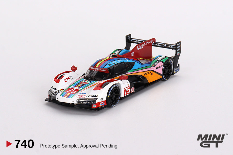 Mini GT Porsche 963 Porsche Penske Motorsport 2023 24 Hrs of Le Mans Limited Edition 3000 Sets MGTS0011 1/64 Diecast