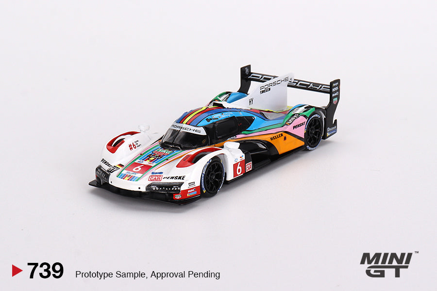 Mini GT Porsche 963 Porsche Penske Motorsport 2023 24 Hrs of Le Mans Limited Edition 3000 Sets MGTS0011 1/64 Diecast