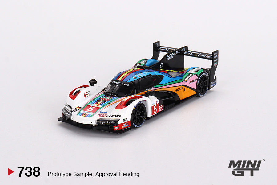 Mini GT Porsche 963 Porsche Penske Motorsport 2023 24 Hrs of Le Mans Limited Edition 3000 Sets MGTS0011 1/64 Diecast