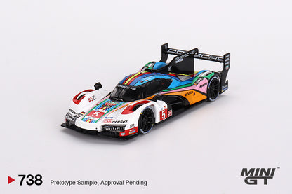 Mini GT Porsche 963 Porsche Penske Motorsport 2023 24 Hrs of Le Mans Limited Edition 3000 Sets MGTS0011 1/64 Diecast