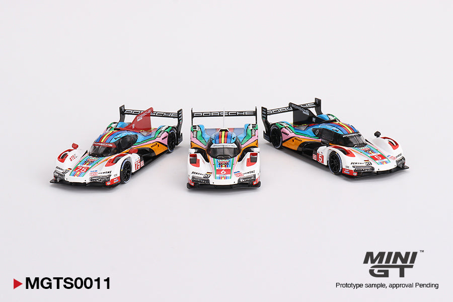 Mini GT Porsche 963 Porsche Penske Motorsport 2023 24 Hrs of Le Mans Limited Edition 3000 Sets MGTS0011 1/64 Diecast