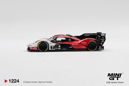 [Pre-Order] Mini GT Porsche 963 #7 Porsche Penske Motorsport 2025 IMSA Daytona 24 Hrs Winner MGT01224 1/64 Diecast