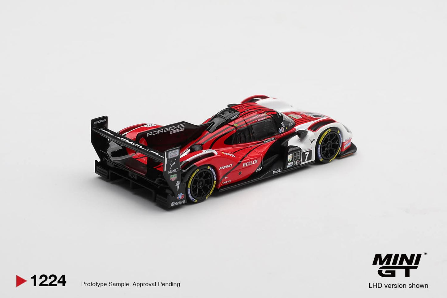 [Pre-Order] Mini GT Porsche 963 #7 Porsche Penske Motorsport 2025 IMSA Daytona 24 Hrs Winner MGT01224 1/64 Diecast