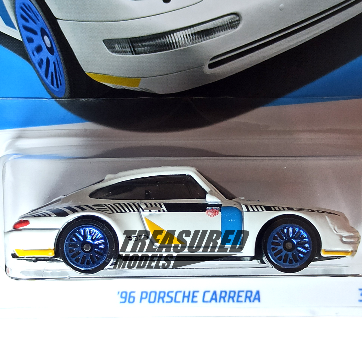 Hot Wheels Porsche 96 Carrera White 2024 HW The 90s Urban Outlaw 1/64 Diecast