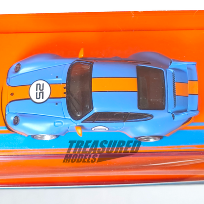Tarmac Works Porsche 993 Remastered By Gunther Werks Blue & Orange T64-TL054-BO 1/64 Die Cast