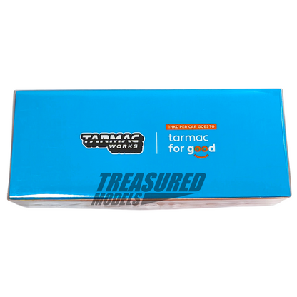 Tarmac Works Porsche 993 Remastered By Gunther Werks Blue & Orange T64-TL054-BO 1/64 Die Cast