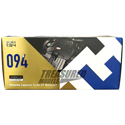 Trends Hobby Porsche Cayenne Turbo GT Weissech Blue TMCS Singapore 2025 1/64 Diecast