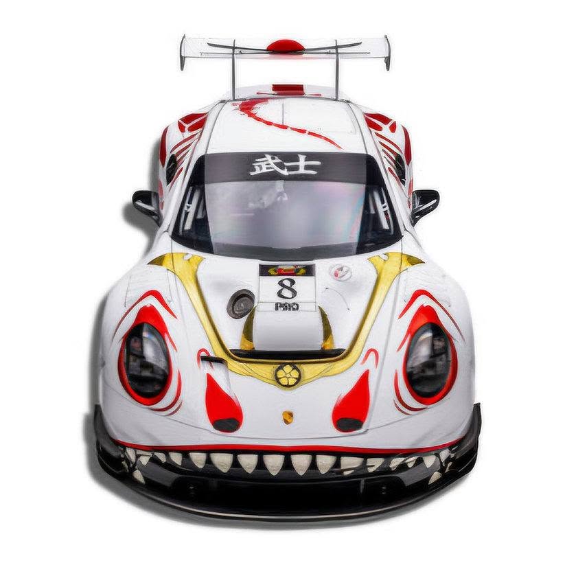 [PRE-ORDER] SPARK Porsche GT3 R No.8 AO Racing Winner Suzuka 1000km 2026 w Pit Board 64SP089 1/64 Diecast