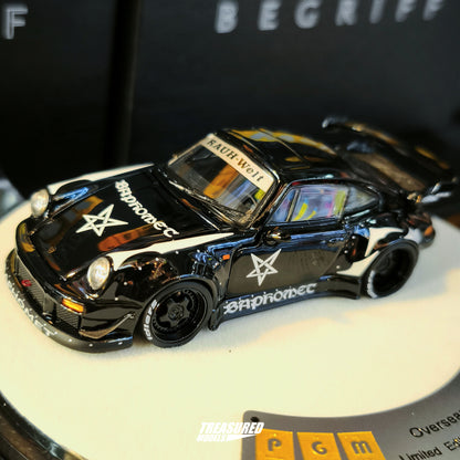 PGM Porsche RWB 930 Baphomet Demon Luxury Version PGM640210 1/64 Diecast