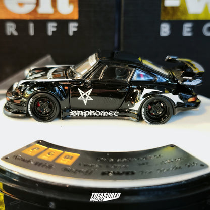 PGM Porsche RWB 930 Baphomet Demon Luxury Version PGM640210 1/64 Diecast