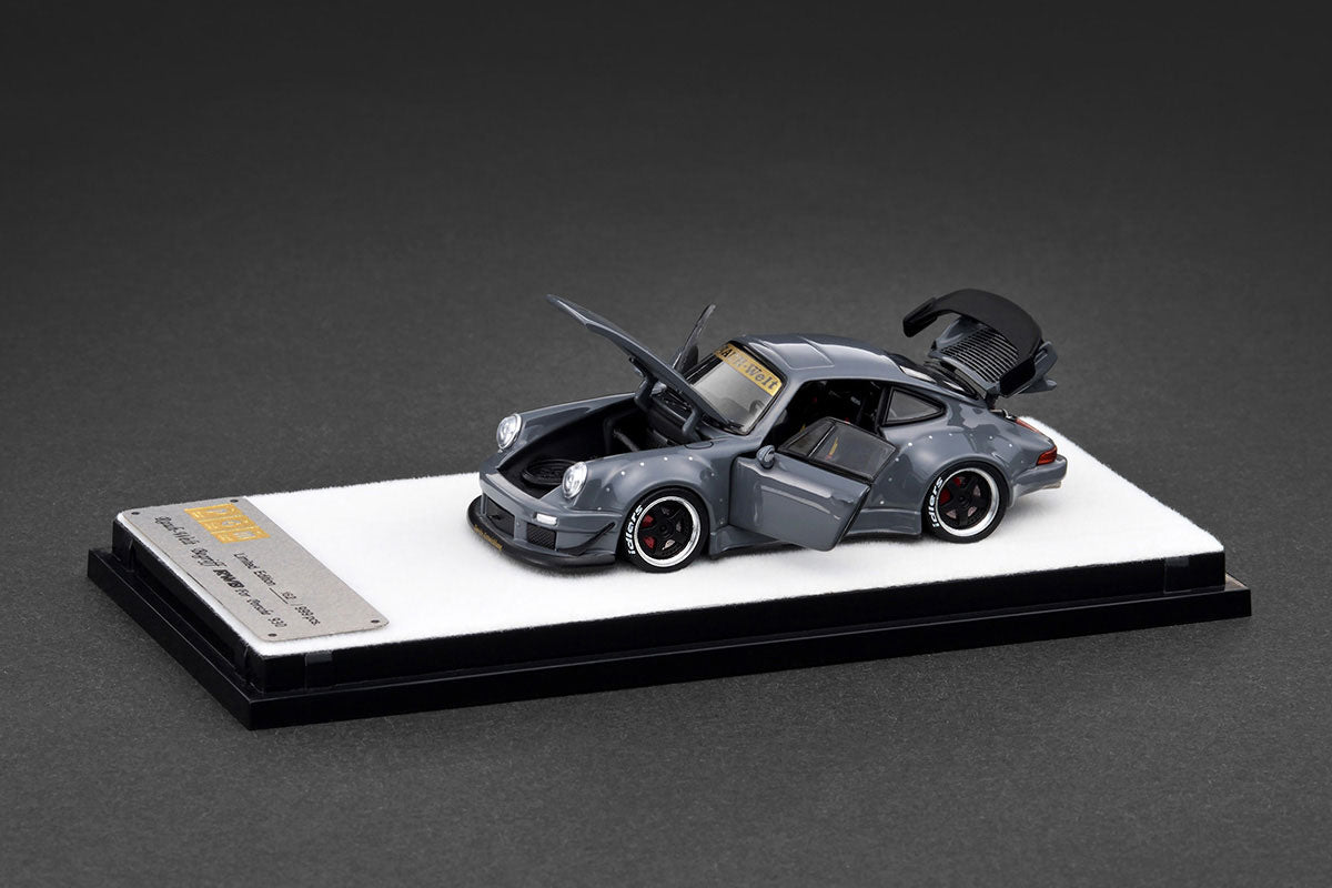 PGM Porsche RWB 930 Cement Gray PGM-640208 1/64 Diecast
