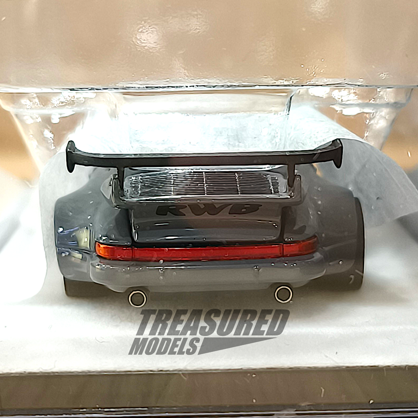 PGM Porsche RWB 930 Cement Gray PGM-640208 1/64 Diecast