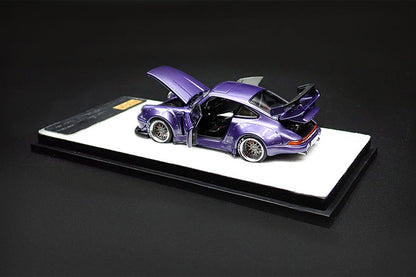 PGM Porsche RWB 930 Violet Purple PGM-640207 1/64 Diecast