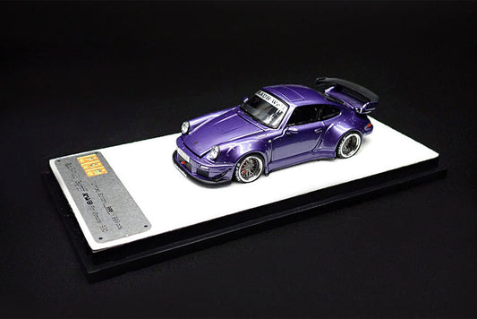 PGM Porsche RWB 930 Violet Purple PGM-640207 1/64 Diecast