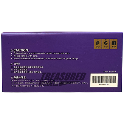 PGM Porsche RWB 930 Violet Purple PGM-640207 1/64 Diecast