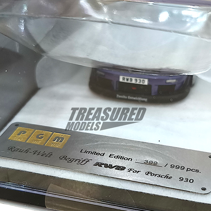 PGM Porsche RWB 930 Violet Purple PGM-640207 1/64 Diecast