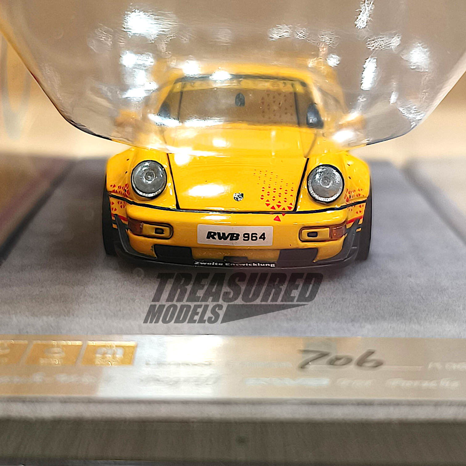 【限定999台】 PGM RWB Porsche 964 70周年モデル 1/64 PGM Porsche 911 RWB 964 70th Anniversary Diecast Car
