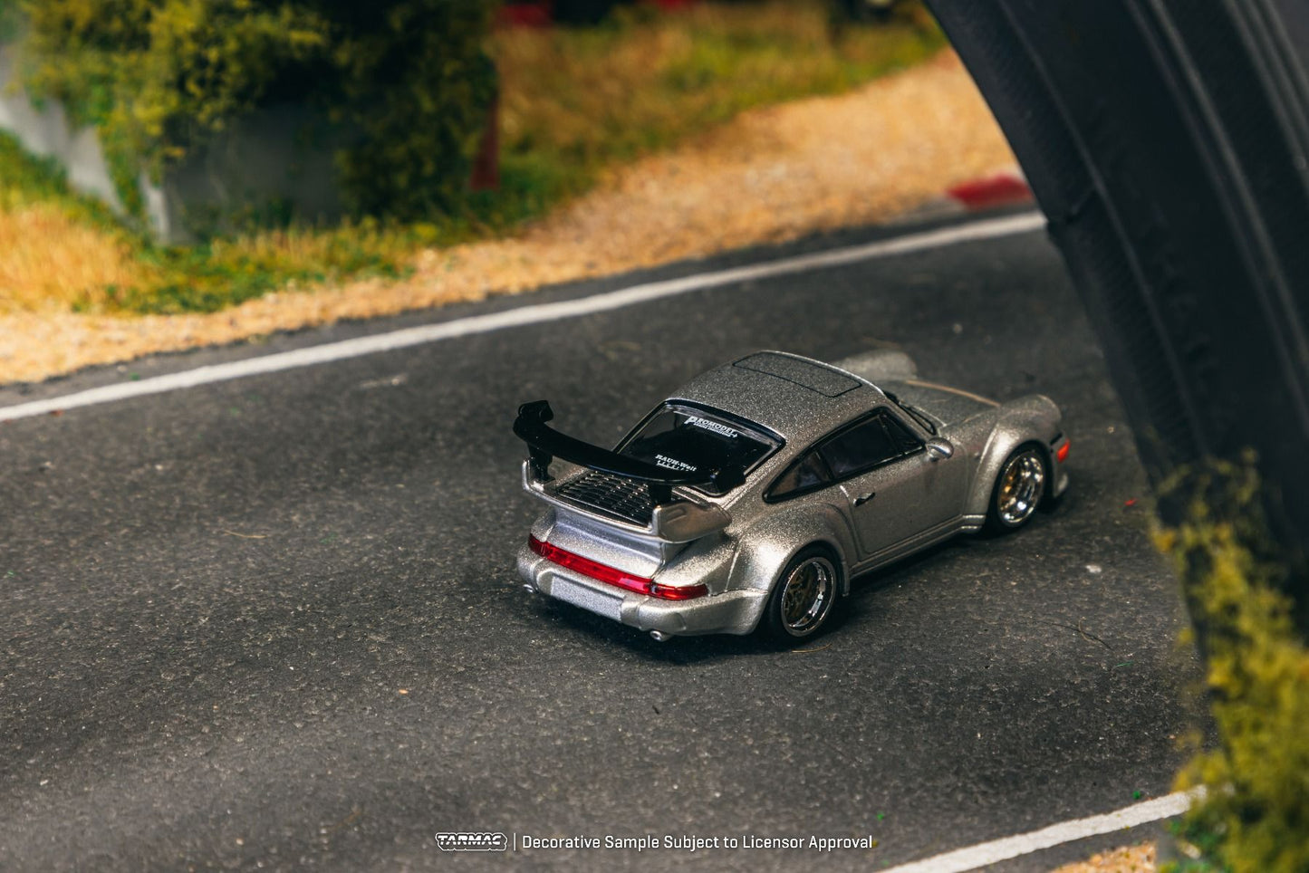 Tarmac Works Porsche RWB 964 Silver T64-037-SL 1/64 Diecast