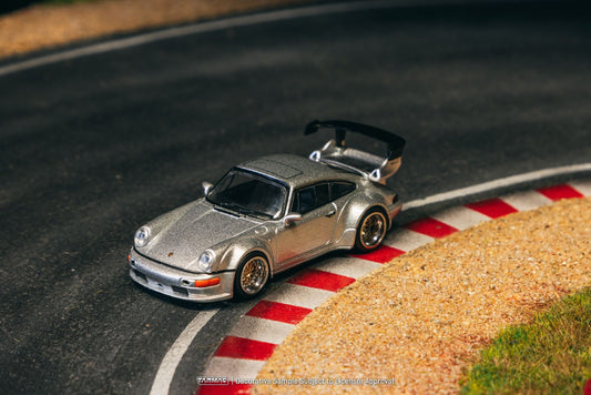 Tarmac Works Porsche RWB 964 Silver T64-037-SL 1/64 Diecast