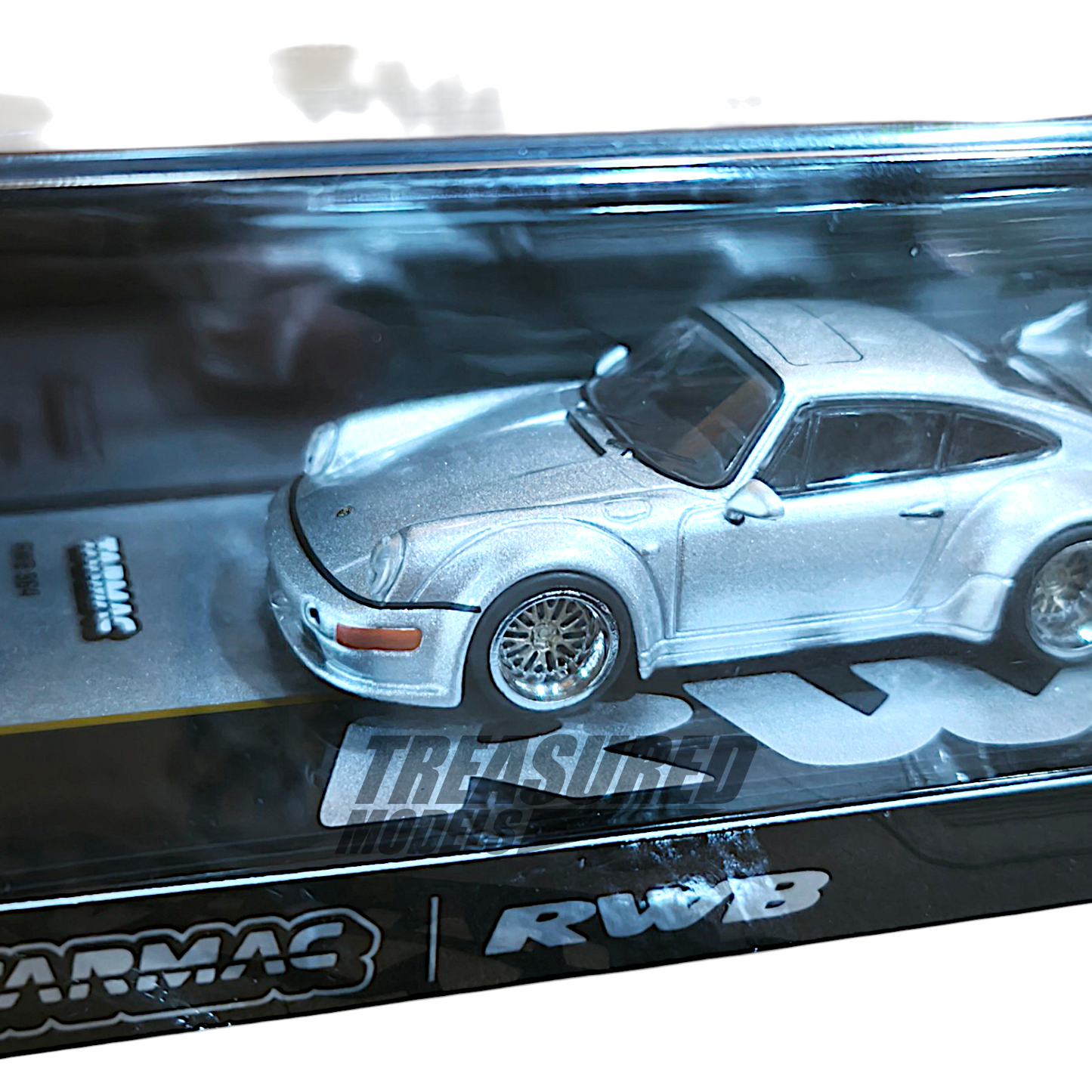 Tarmac Works Porsche RWB 964 Silver T64-037-SL 1/64 Diecast