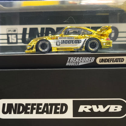 Inno64 Porsche RWB 993 Gold Chrome Chase TASKL 2025 1/64 Die Cast