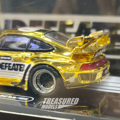 Inno64 Porsche RWB 993 Gold Chrome Chase TASKL 2025 1/64 Die Cast
