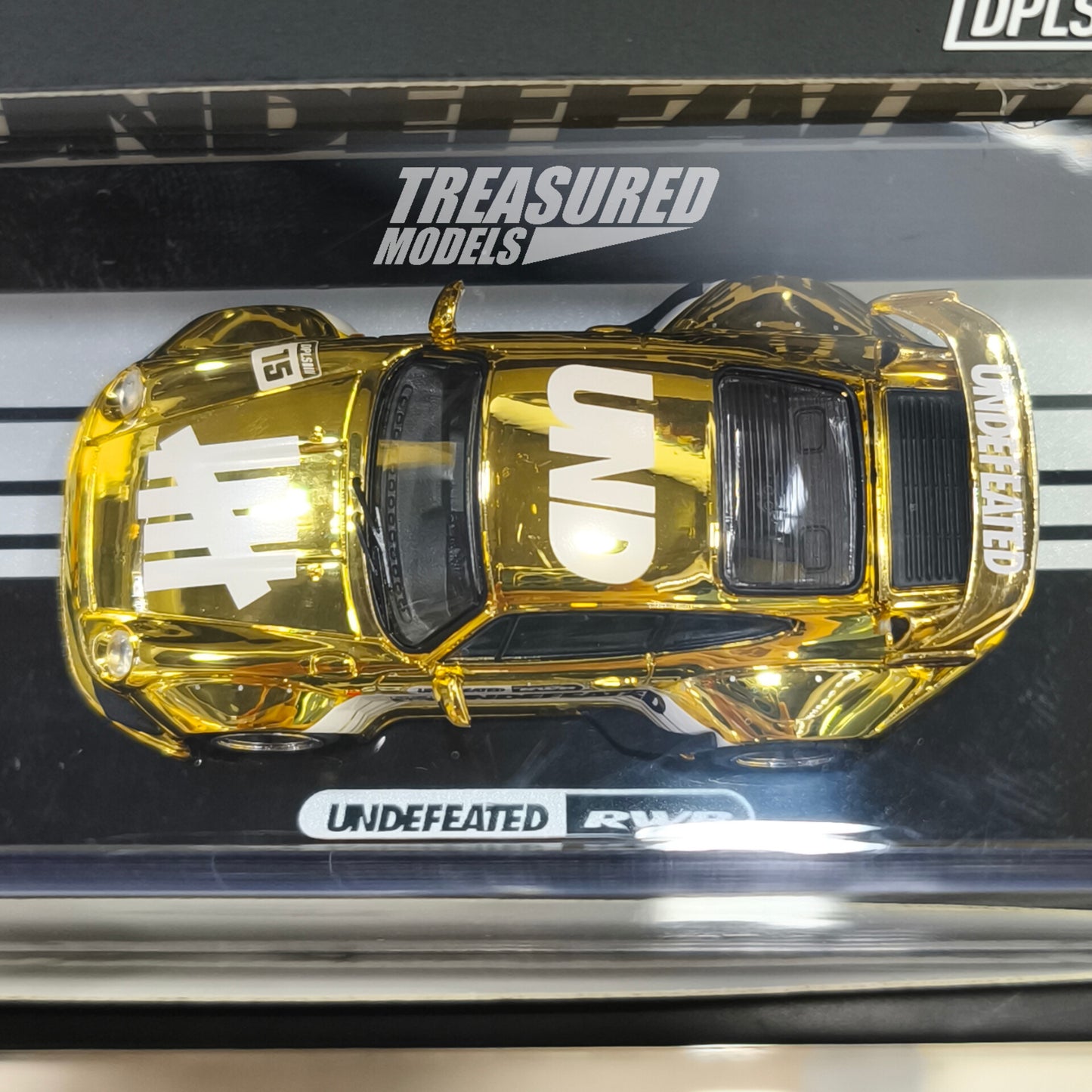 Inno64 Porsche RWB 993 Gold Chrome Chase TASKL 2025 1/64 Die Cast